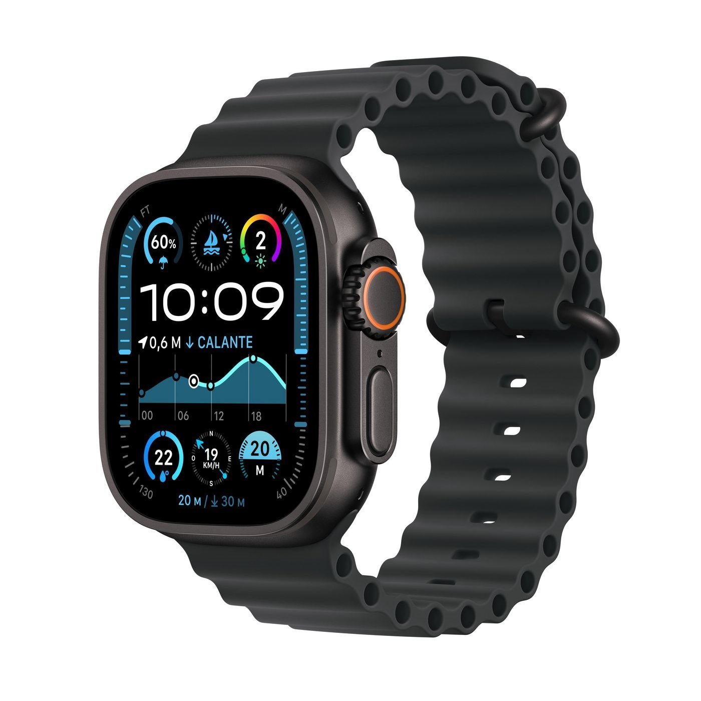 Apple Watch Ultra 2 49 MM Sort Smart Ur