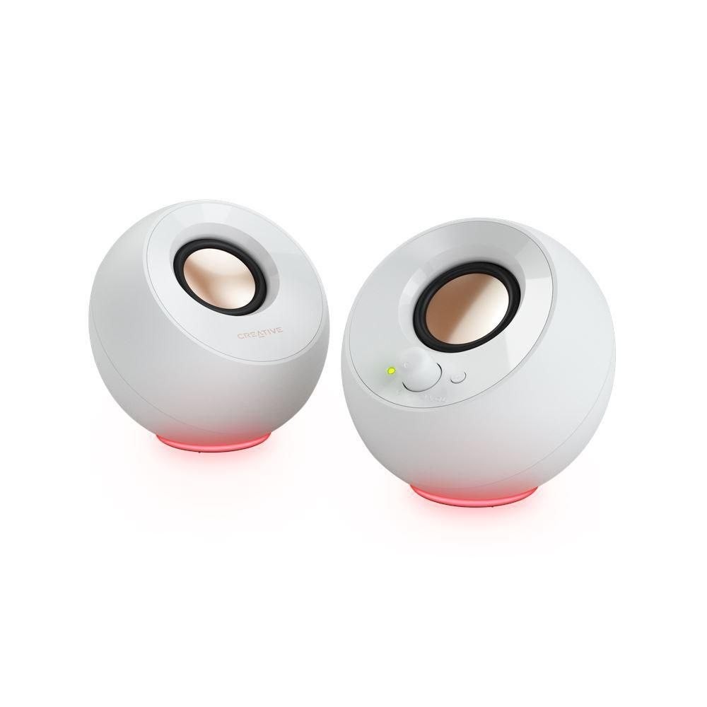 Creative Pebble Se 2.0 Højttalere Hvid
