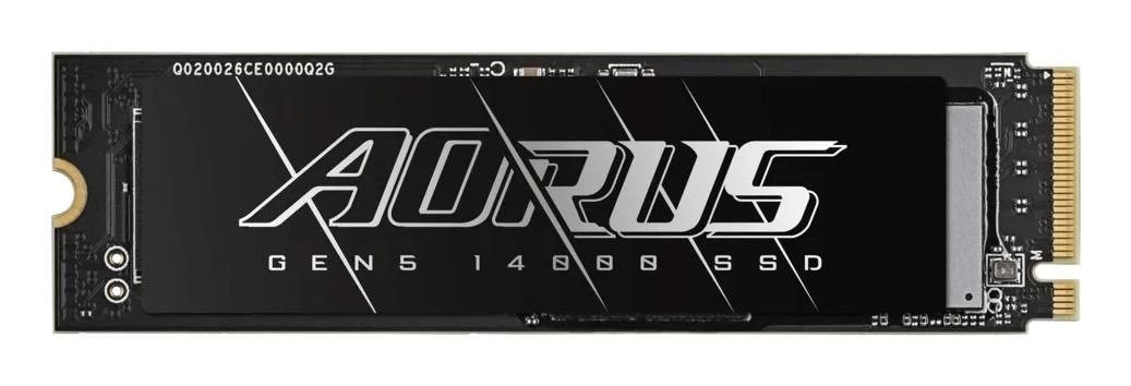 Gigabyte Aorus Gen5 Solid State-Drev 14000 2TB M.2 Pci Express 5.0 X4 (NVMe)