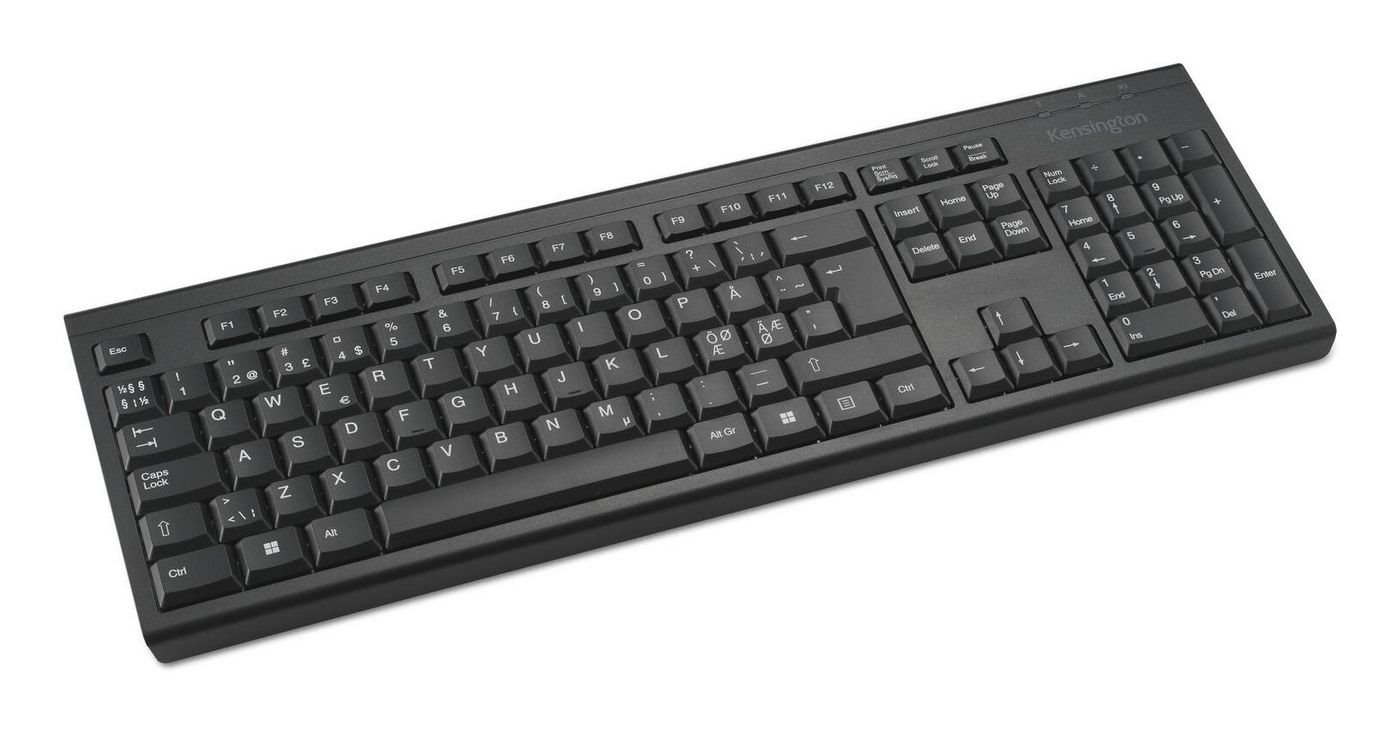 Kensington KB150 Eq Tastatur Membran TRÅDLØS Pan Nordic