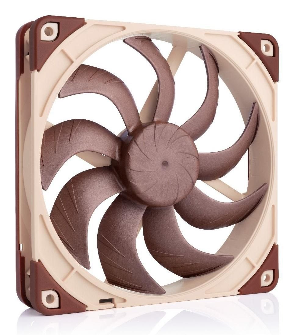 Noctua NF-A14x25 G2 PWM Fan 1-Pack Beige Brun 140 MM