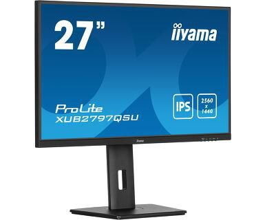 Iiyama ProLite Xub2797qsu-B2 27 2560 X 1440 (2K) Hdmi DisplayPort 100Hz Pivot SKÆRM