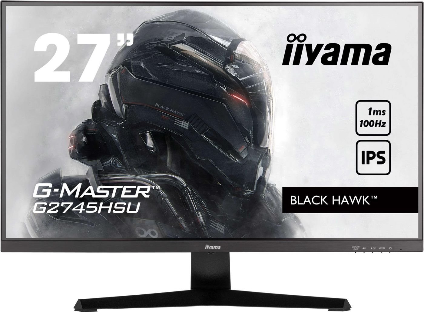 Iiyama G-Master Black Hawk G2745hsu-B2 27 1920 X 1080 (Full HD) Hdmi DisplayPort 100Hz