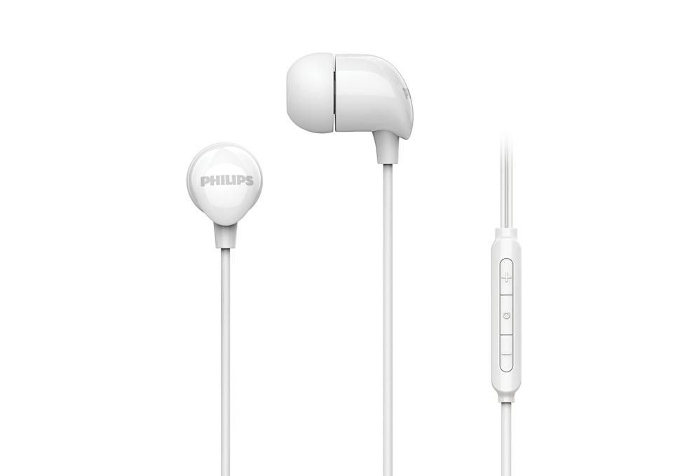 Philips Tae2146wt Kablet Hovedtelefoner Hvid