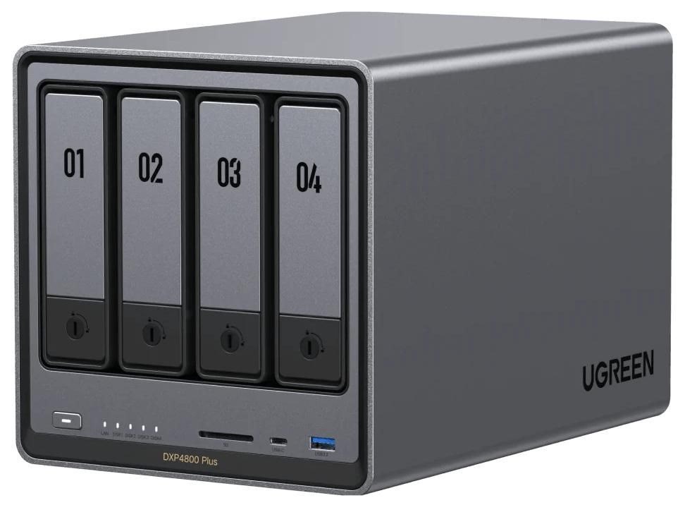 Ugreen NASync DXP4800 Plus Nas Desktop Intel® Pentium® Gold 8505 8 GB DDR5 0 TB Ugos Pro