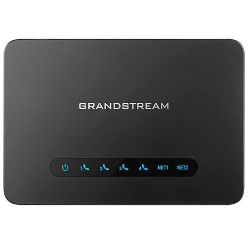 Grandstream HT814 V2 VoIP-gateway Ethernet Fast Ethernet Gigabit Ethernet Sort