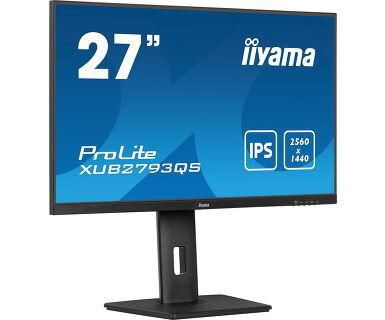 Iiyama ProLite Xub2793qs-B7 27 2560 X 1440 (2K) Hdmi DisplayPort 100Hz Pivot SKÆRM