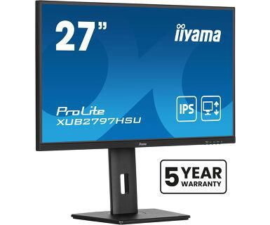 Iiyama ProLite Xub2797hsu-B2 27 1920 X 1080 (Full HD) Hdmi DisplayPort 100Hz Pivot SKÆRM