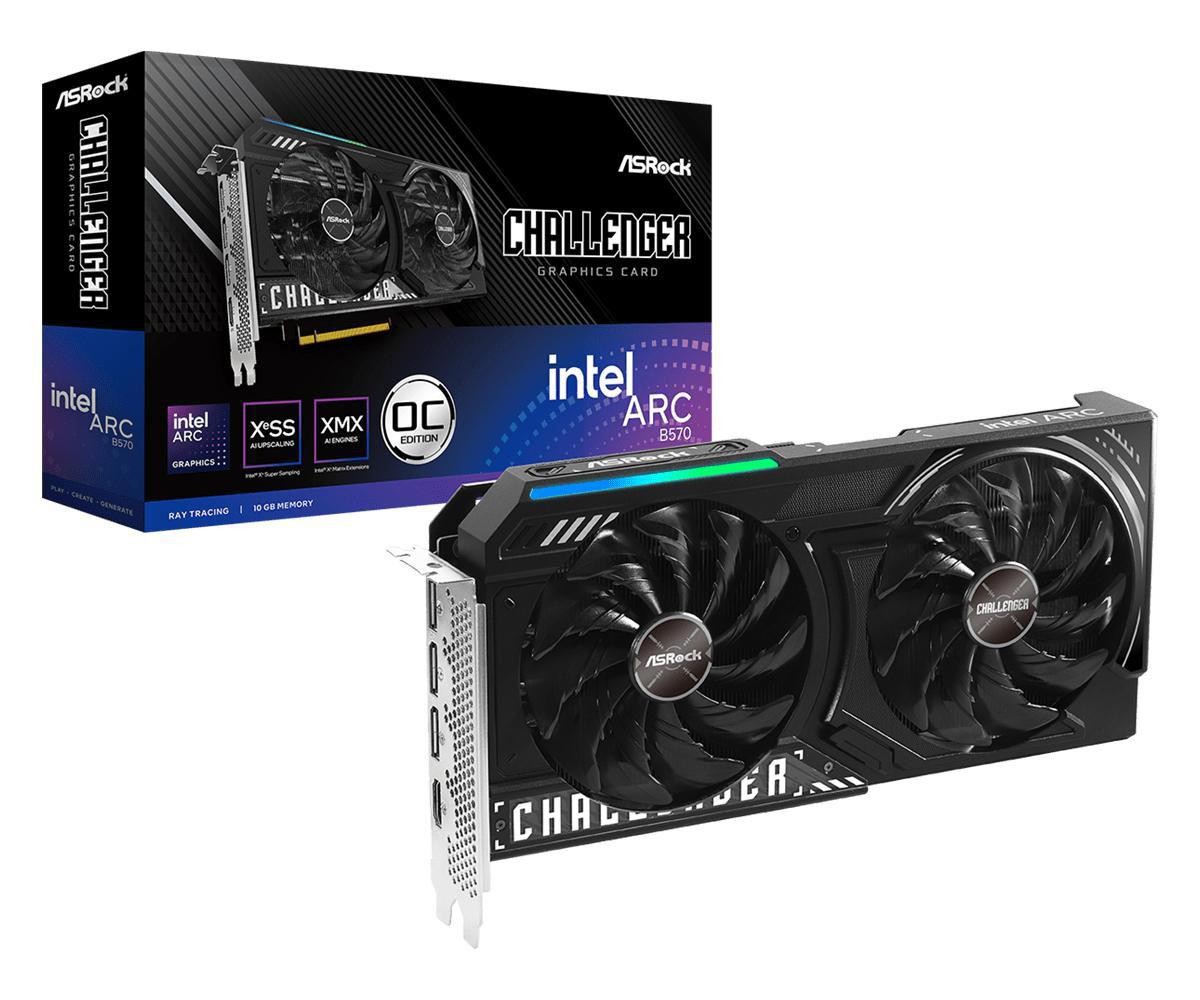 ASRock Challenger Intel Arc B570 10GB Oc 10GB
