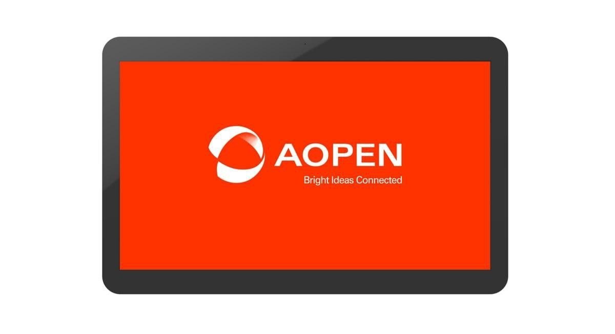 Aopen 15,6 Etile WT15M-FW, 1920X1080, 300Nits, Speaker, Integrated PC, HD Webcam, With Win10 Iot