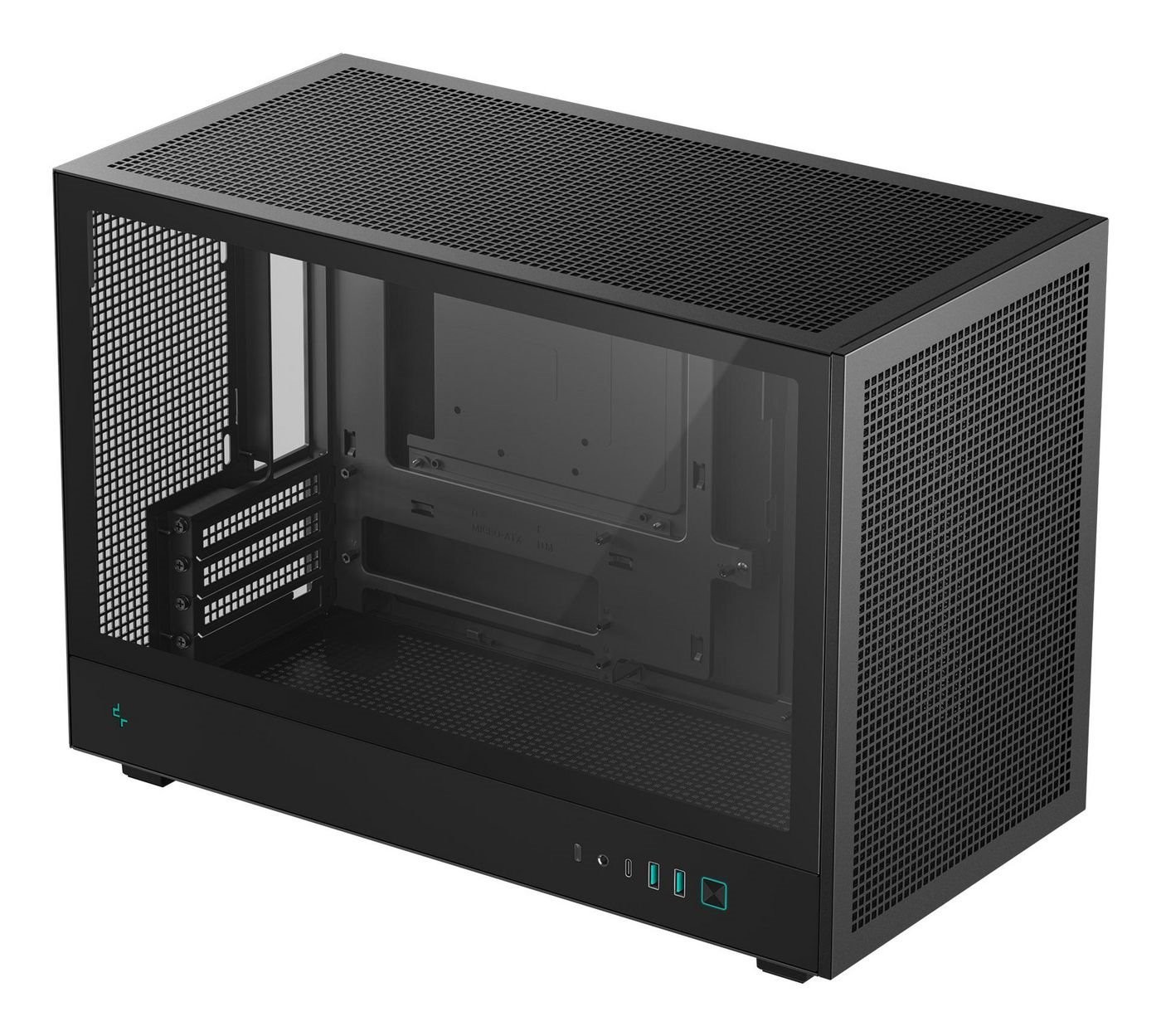DeepCool CH260 TÅRN Micro Atx Ingen Strømforsyning Sort