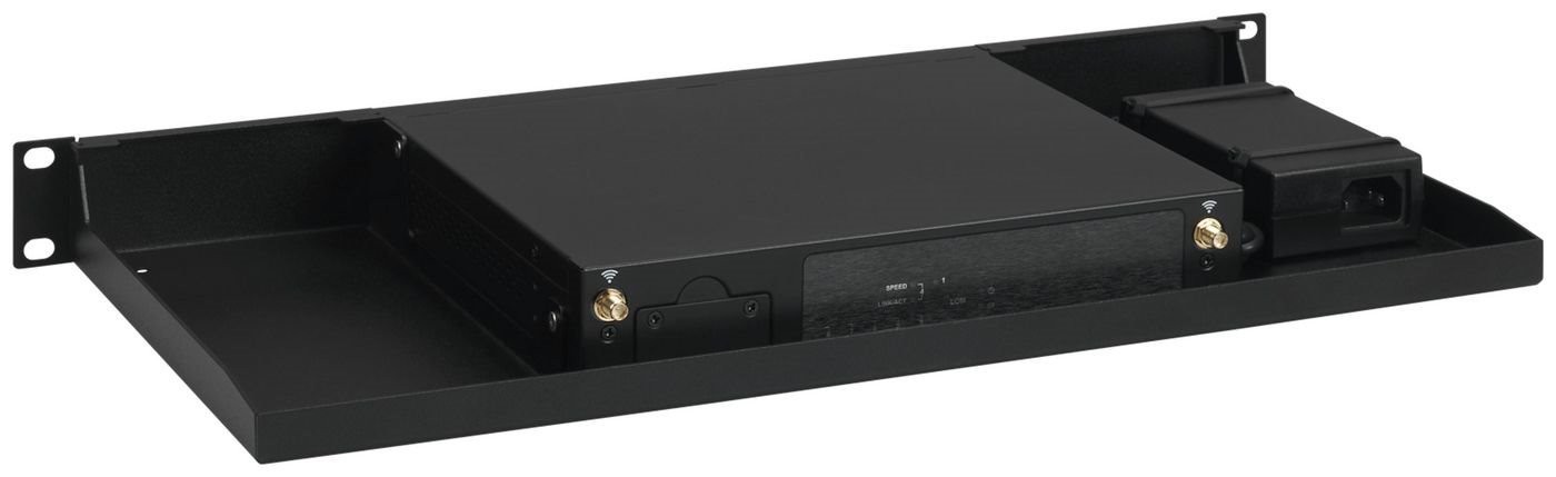 Rackmount.IT RM-LN-T1 Monteringspakke For Netværksudstyr Sort