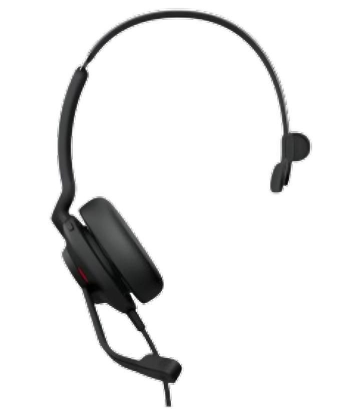 Jabra Evolve2 30 Wired On-ear, Over-the-head Mono Headset