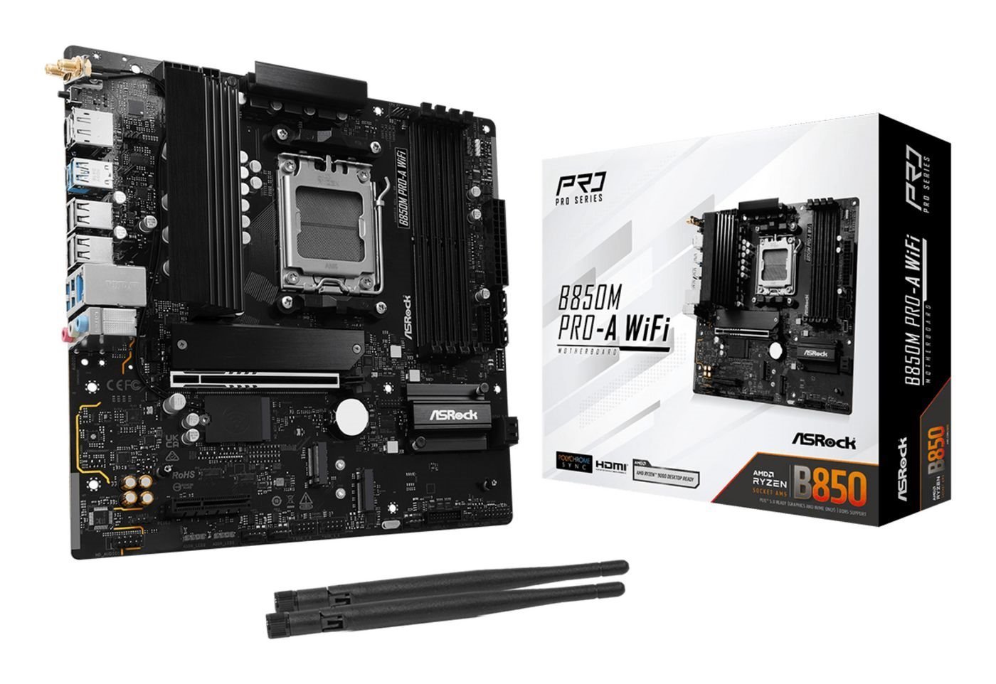 ASRock B850M Pro-A WiFi Matx Am5