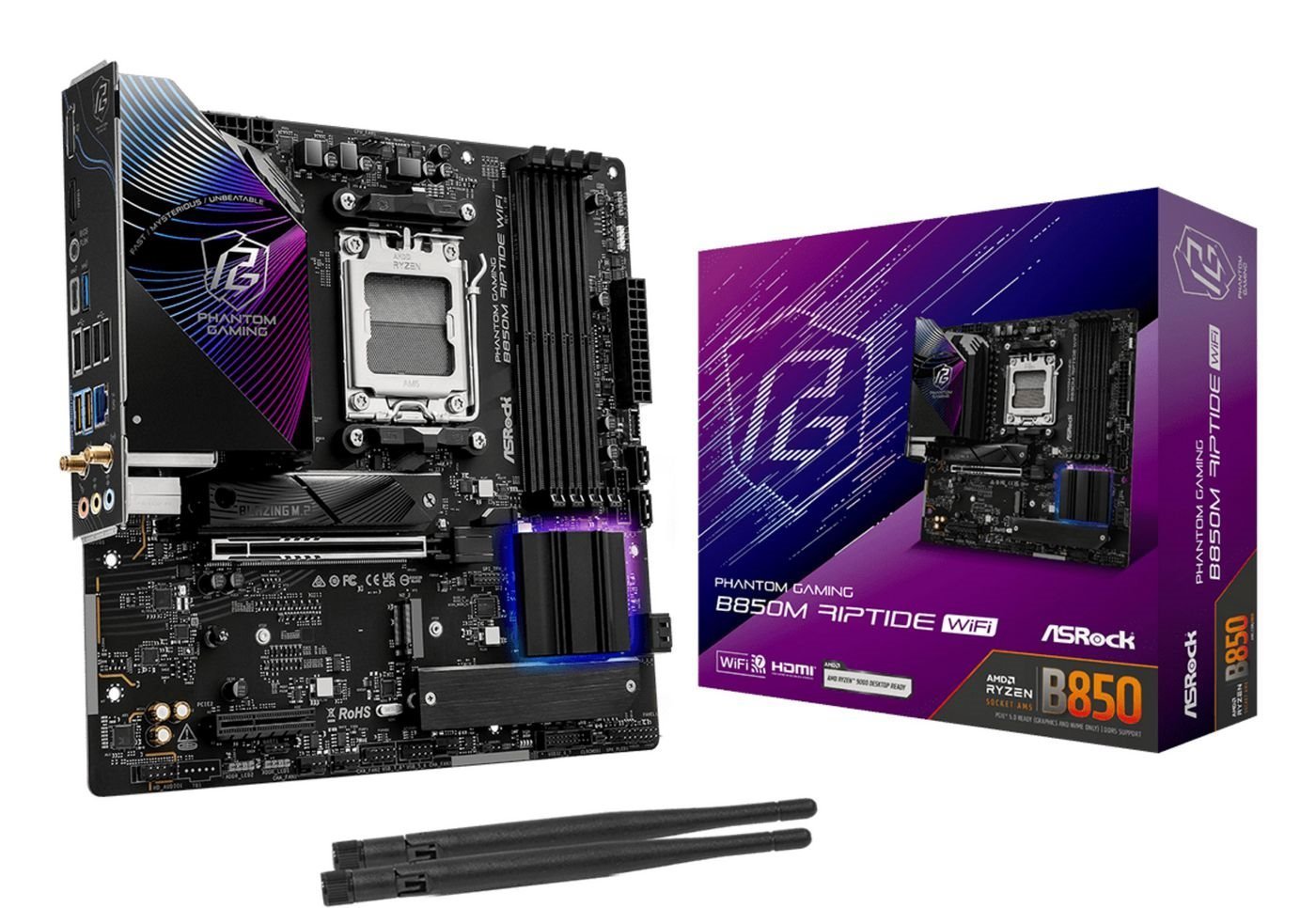 ASRock B850M Riptide WiFi Matx Am5