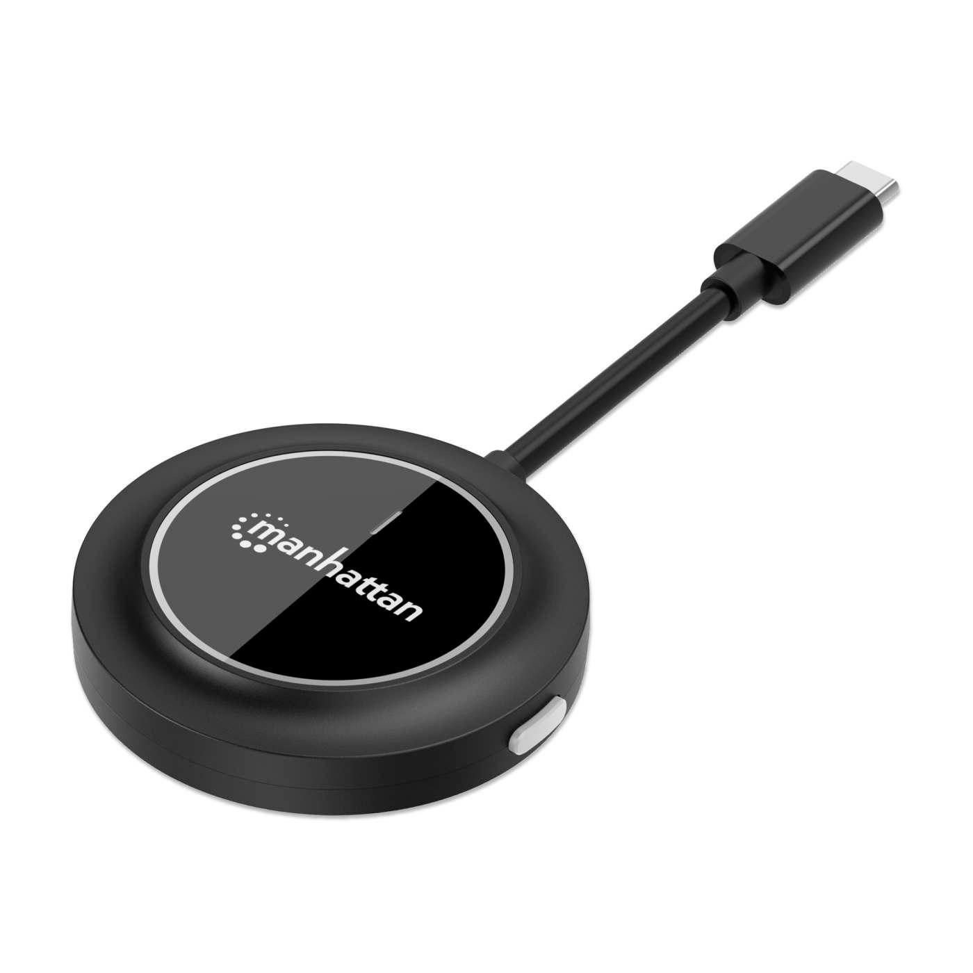 Manhattan 1080P Wireless HDMI-Displayadapter + Usb-C Sender