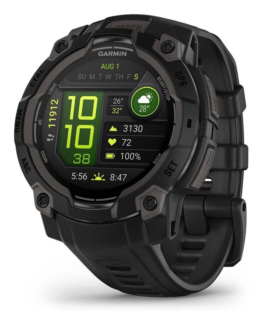 Garmin Instinct 3 Amoled 45 MM Sort Smart Ur