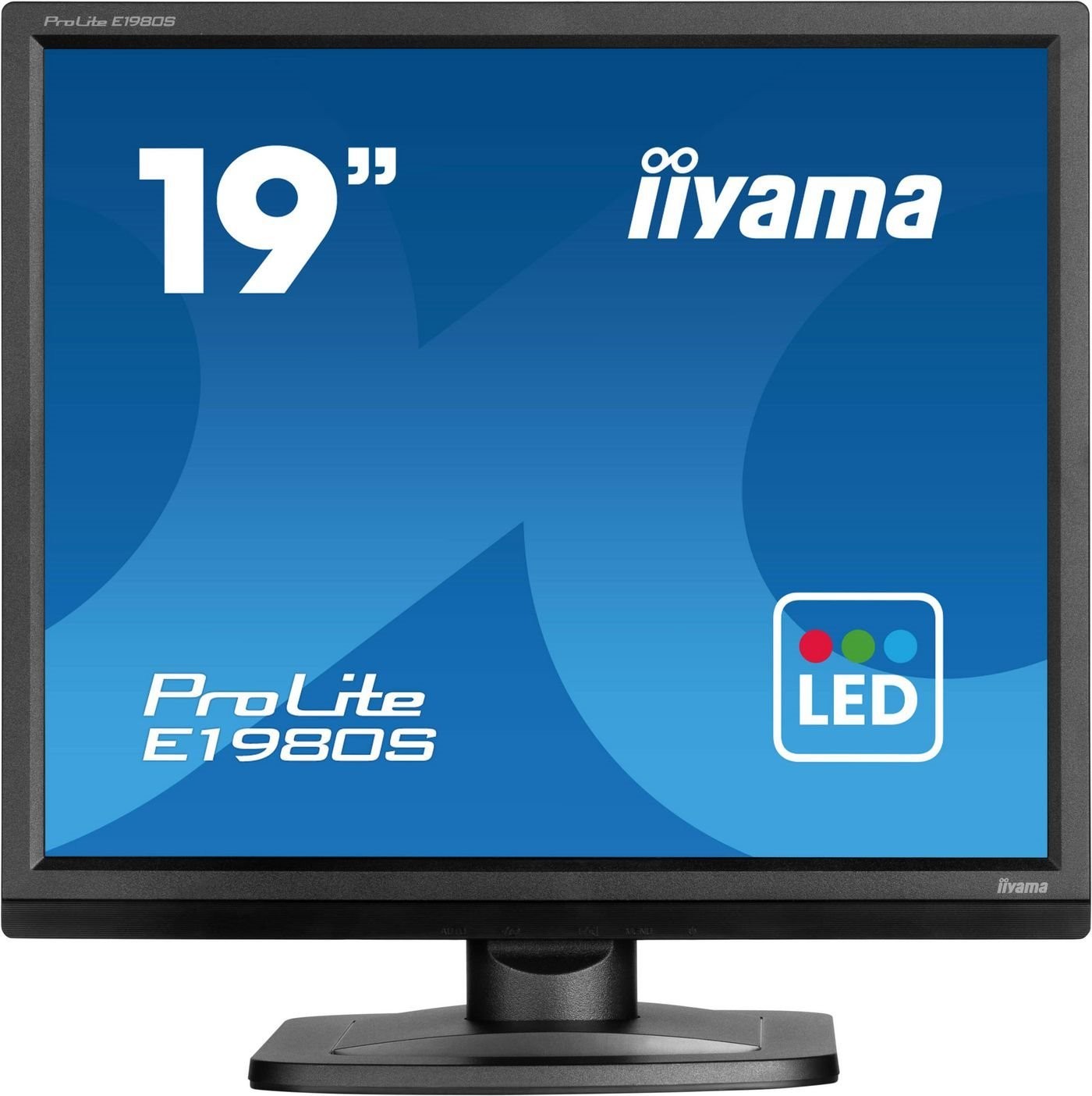 Iiyama ProLite E1980s-B1 19 1280 X 1024 Hdmi DisplayPort 75Hz