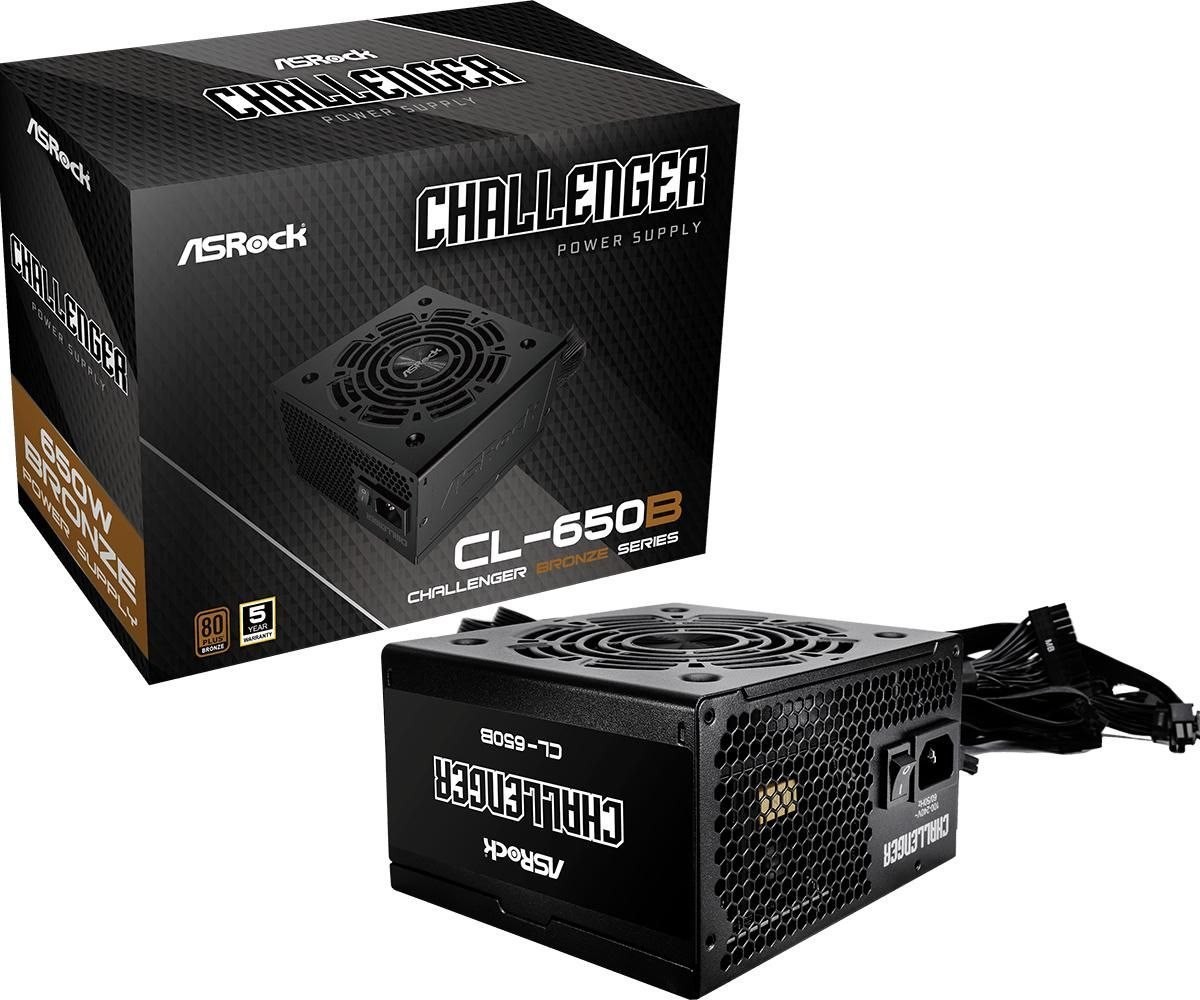 Asrock Challenger CL-650B Netzteil 650W 80+ Bronze