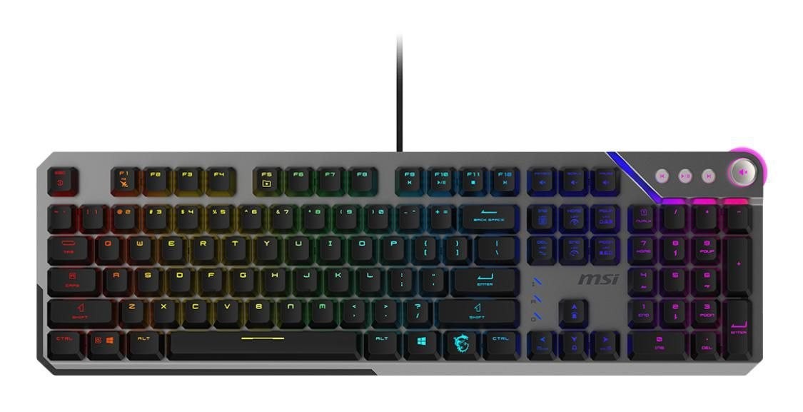 Msi Strike 600 Silent De Gaming Keyboard De Black Retail