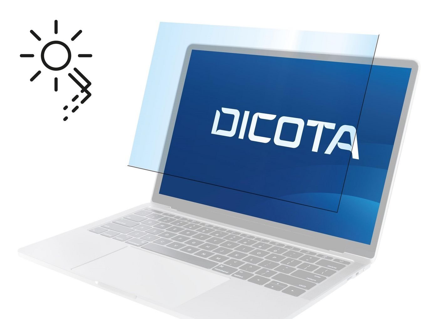 Dicota Privacy Filter 2-Way Skærmbeskytter Til Laptop