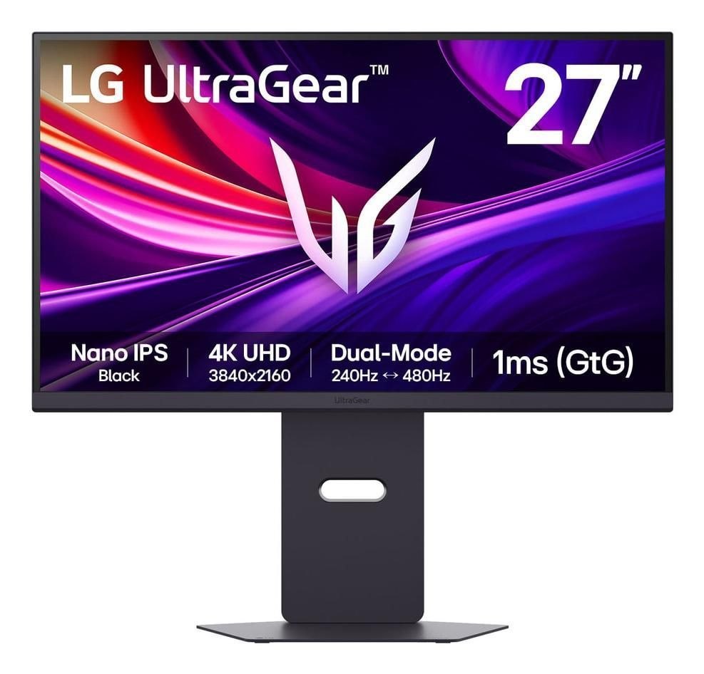 LG UltraGear 27G850a-B 27 3840 X 2160 (4K) Hdmi DisplayPort 240Hz Pivot SKÆRM