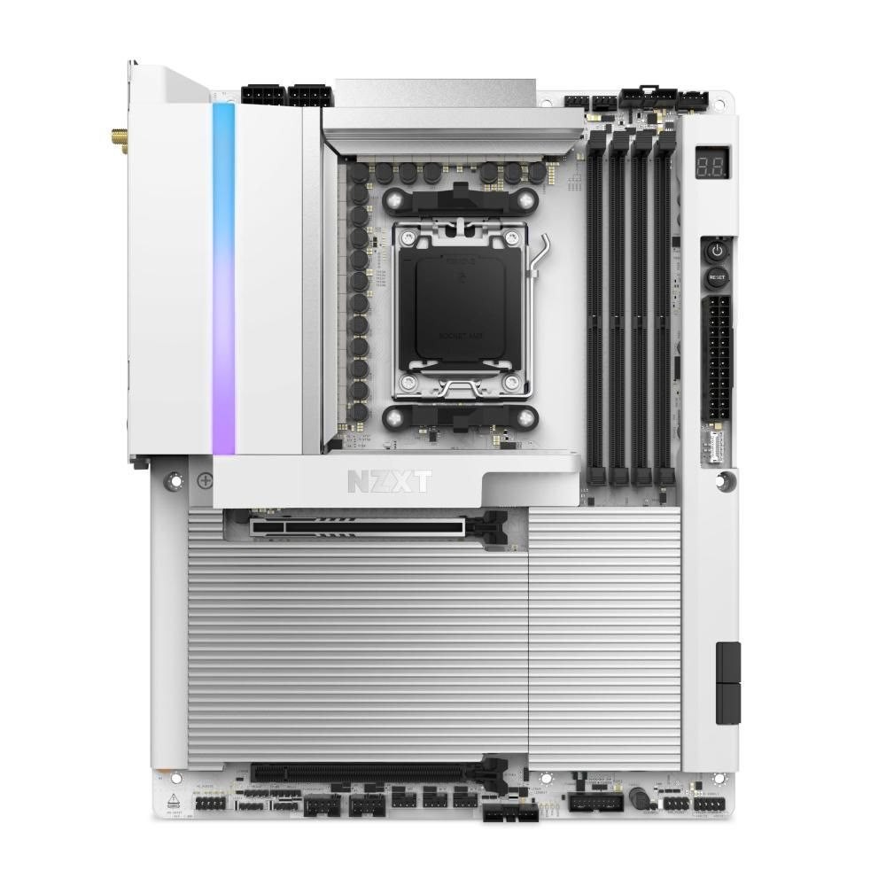 NZXT N9 X870e White DDR5 Am5 N9-X87XT-W1 Retail