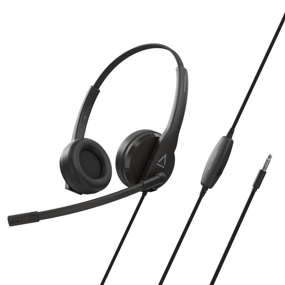 Creative HS-230 Kablet Headset Sort
