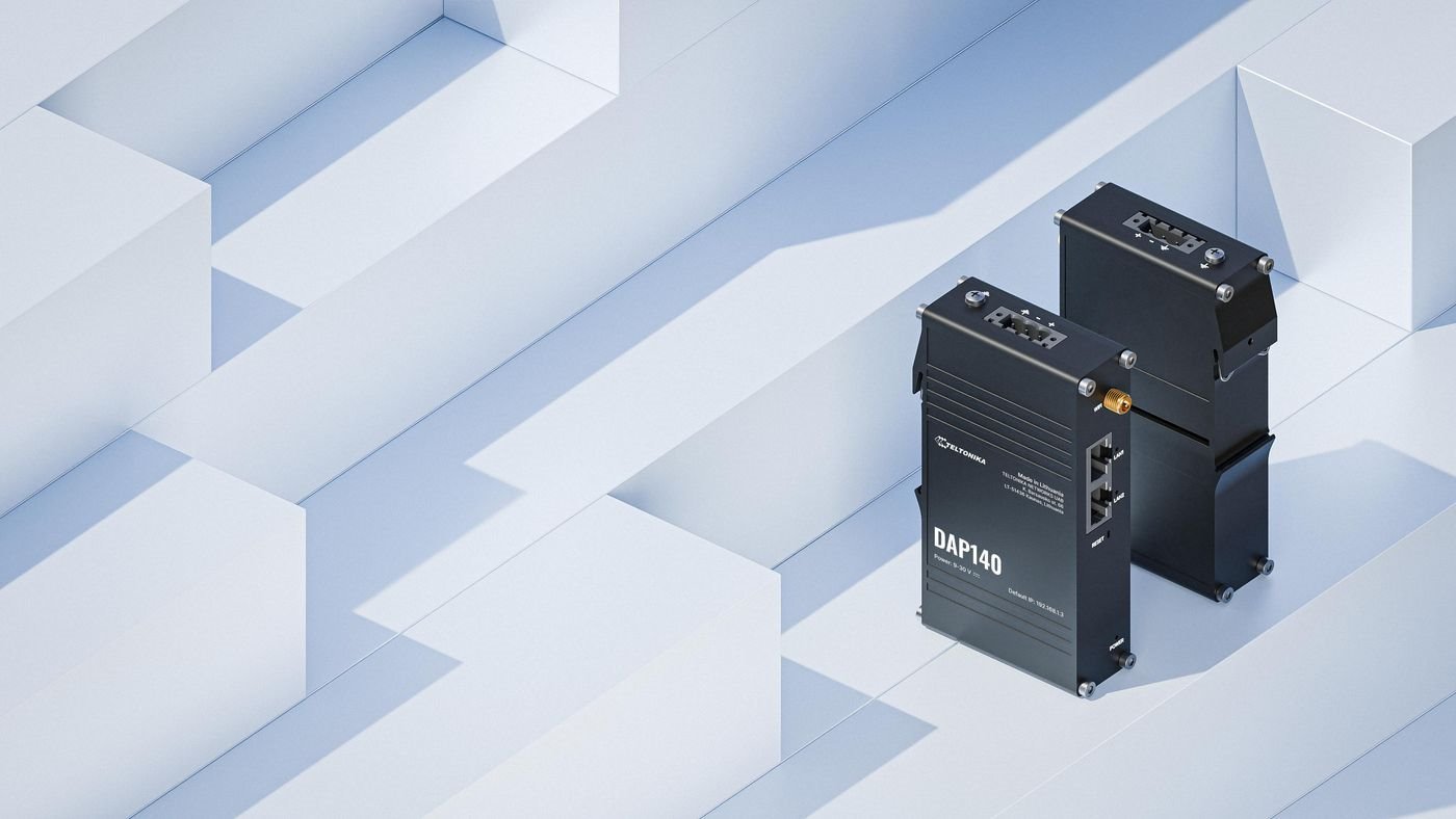 Teltonika Dap140 300 Mbit/S Sort STRØM Over Ethernet (PoE)