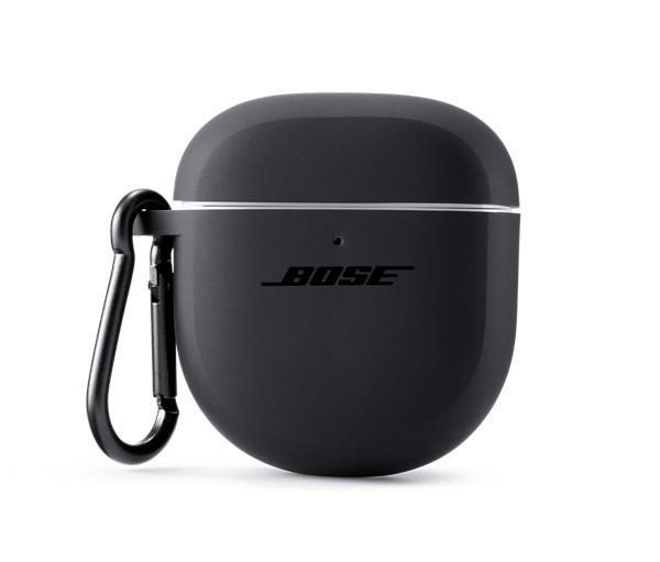Bose QuietComfort Etuidække Til Trådløse Ørespidsers Opladningsetui Tredobbelt Sort