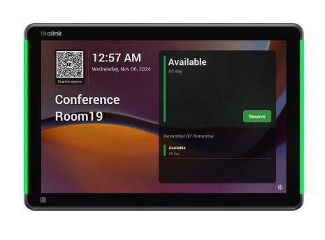 Yealink MSFT VC Room System RoomPanelPlus Black E2