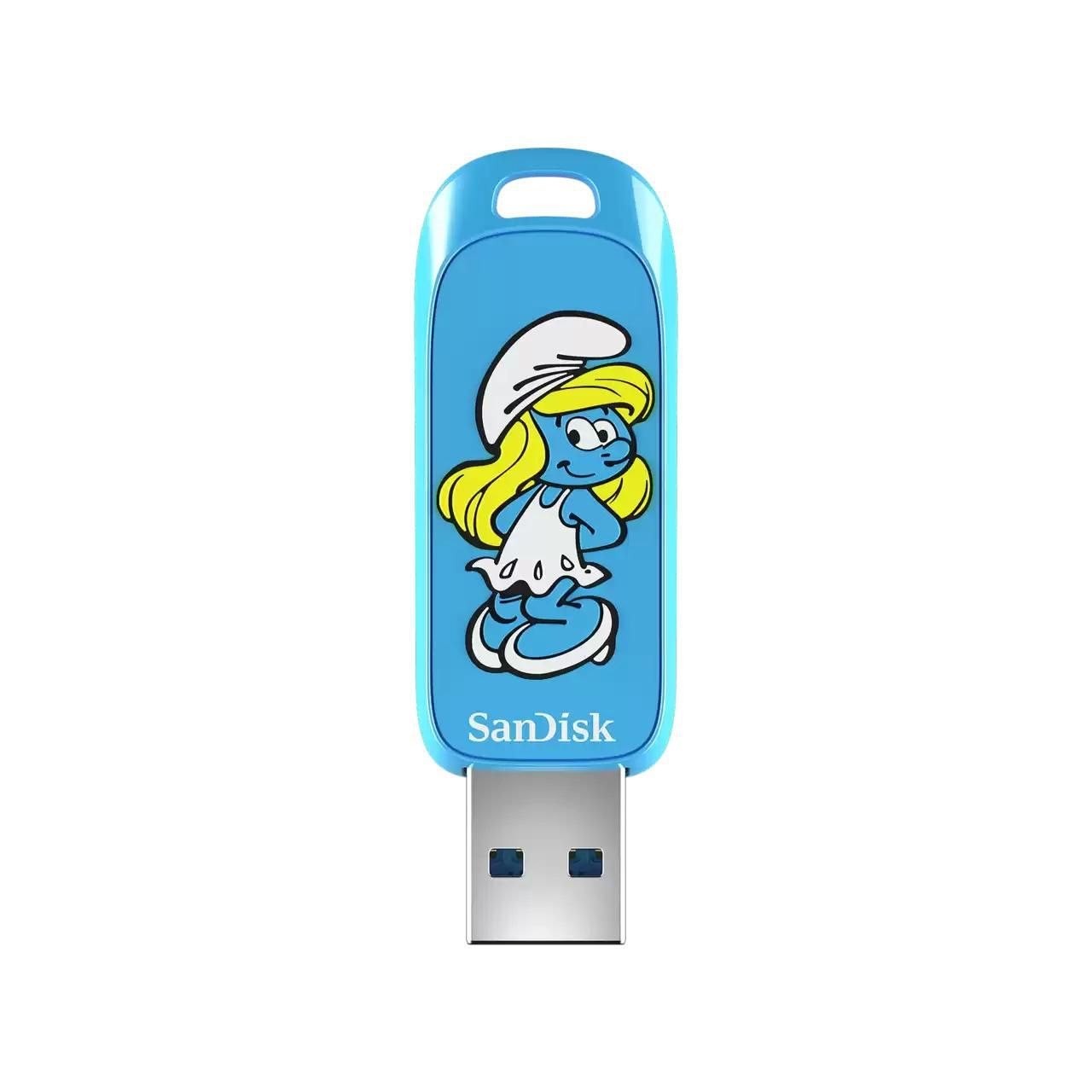 SanDisk Smurfette Usb 3.2 Gen1 256GB 130MBs