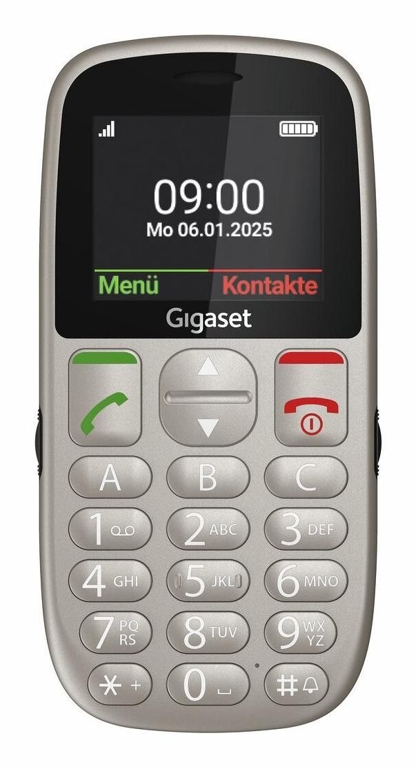 Gigaset GL395 5,59 CM (2.2) 90 G GRÅ Senior Telefon