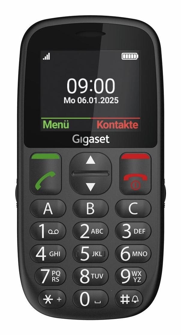 Gigaset GL395 5,59 CM (2.2) 90 G Sort Senior Telefon