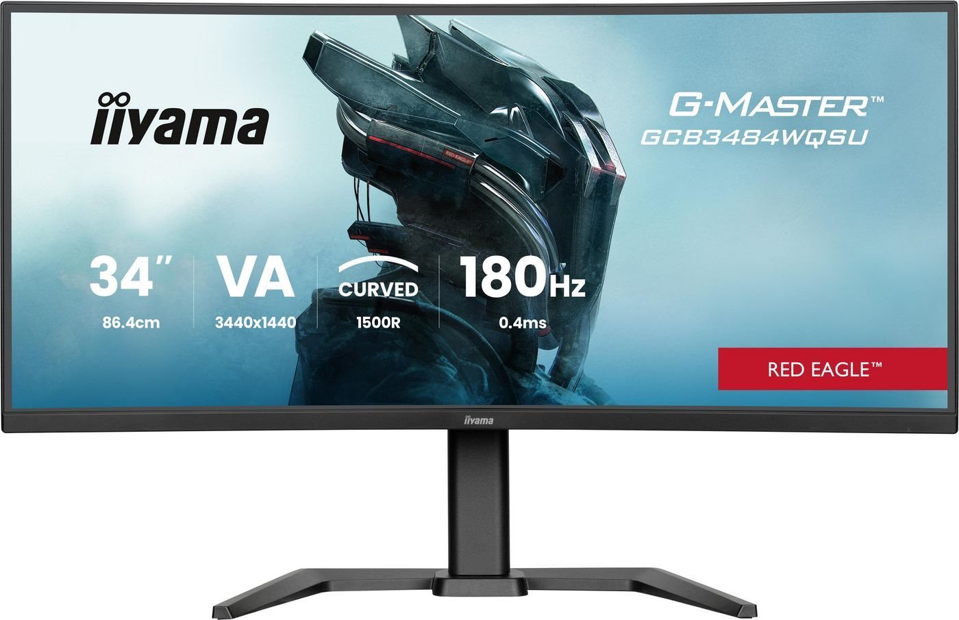 Iiyama G-Master Gcb3484wqsu-B1 Computerskærm 86,4 CM (34)