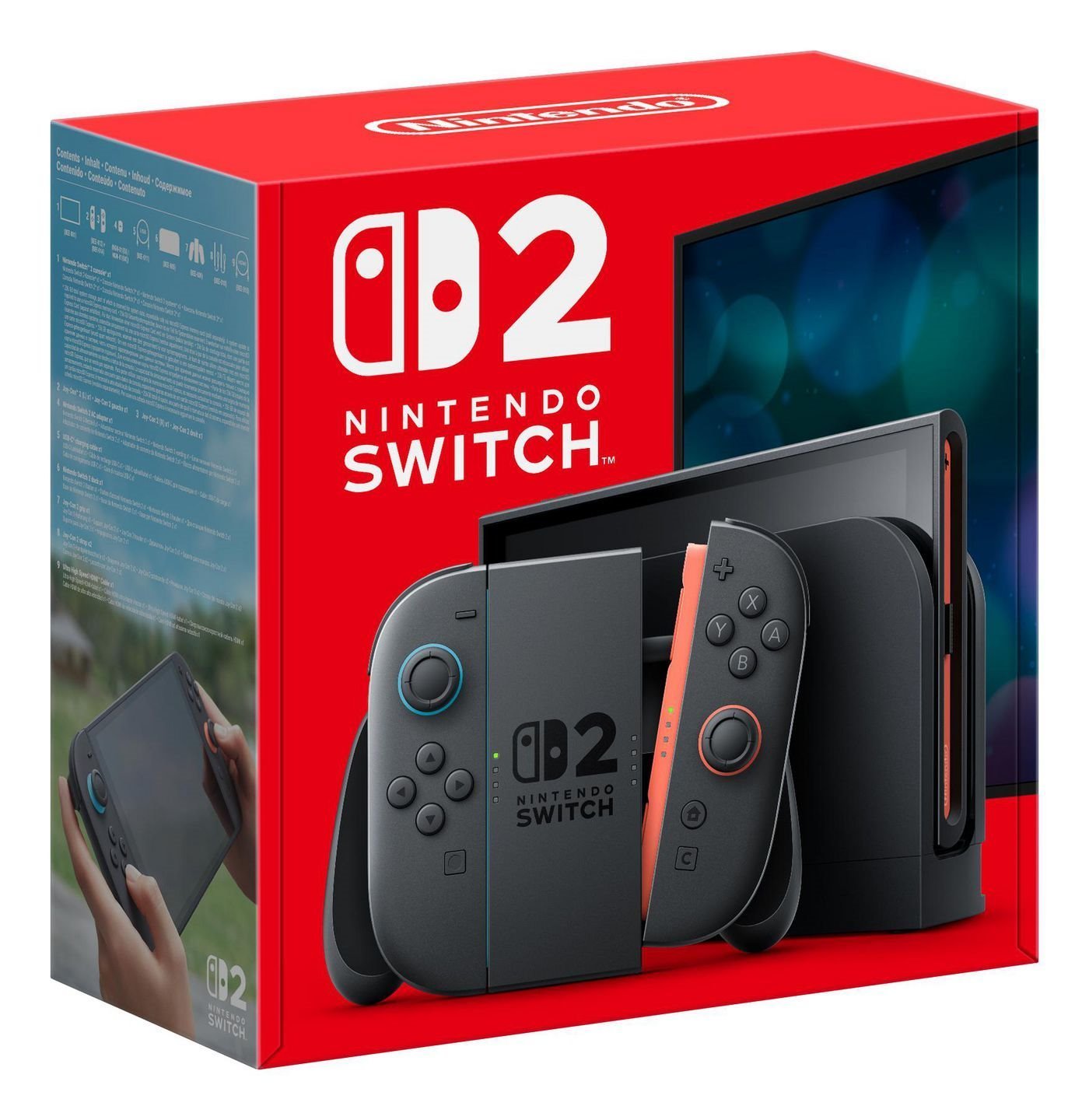 Nintendo Switch 2 Bærbar Spilkonsol 20,1 CM (7.9) 256 GB Berøringsskærm Wi-Fi Sort