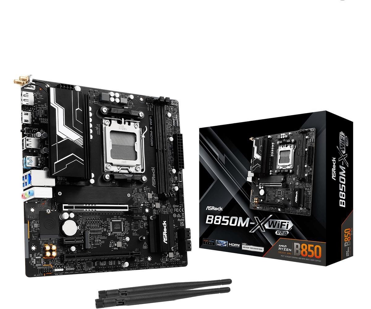 Asrock B850M-X Wifi R2.0 Micro Atx Am5 Socket