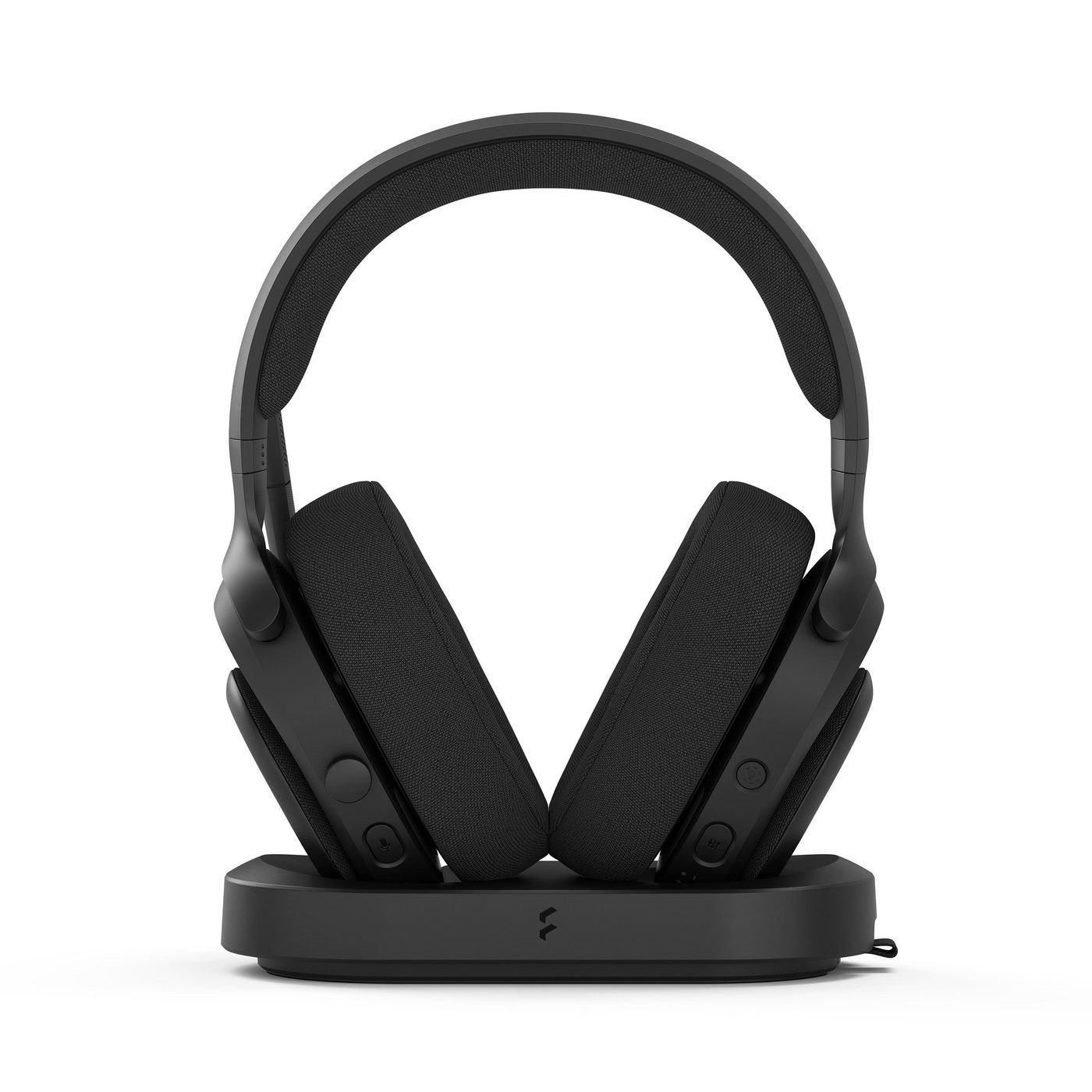 Fractal Design Scape Headset Kabel & TRÅDLØS Musik/Hverdag Opladningsstativ Sort