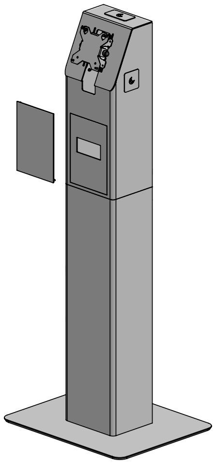 Ergonomic Solutions Floor Standing Self Service