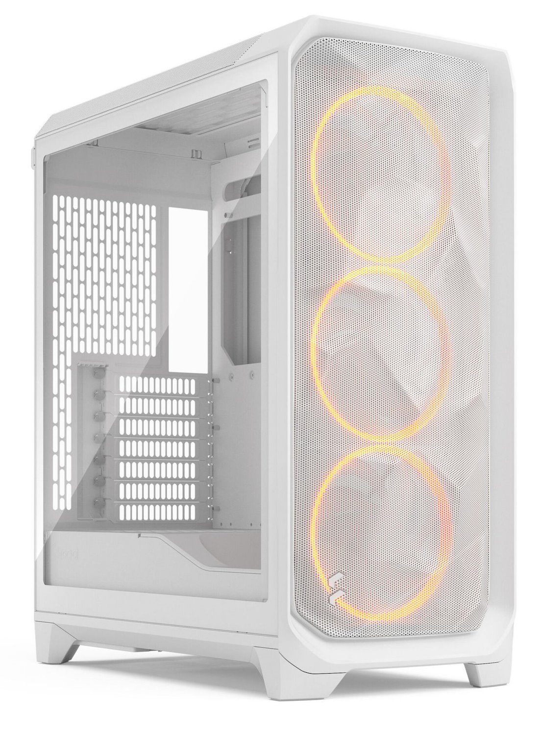 Fractal Design Meshify 3 RGB TG Clear Tint TÅRN Atx Inten Strømforsyning Hvid