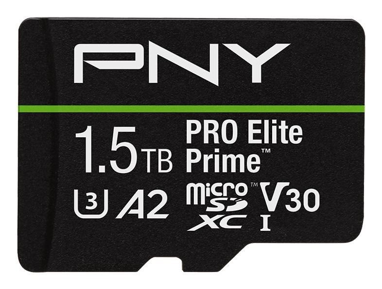 PNY Technologies *mSDXC Elite Prime 1.5TB P-Sdu1t5v32200pep-Ge