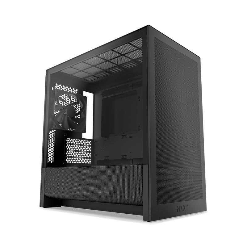 NZXT H3 Flow (Schwarz (Matt), Tempered Glass)