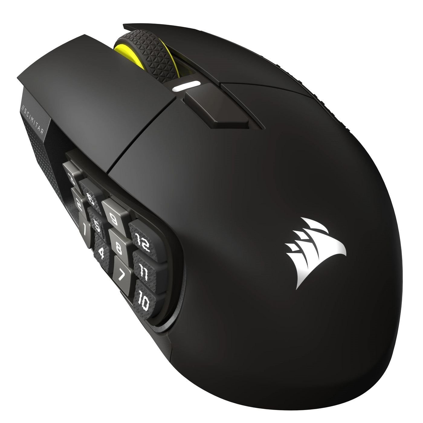 Corsair Scimitar Elite Wireless Se Mus Spil Højre HÅND RF TRÅDLØS + Bluetooth Optisk 33000 Dpi