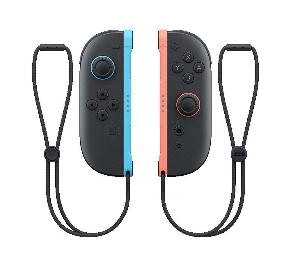 Nintendo Joy-Con 2 Sort, BLÅ, RØD Bluetooth Joystick Analog/Digital Nintendo Switch 2