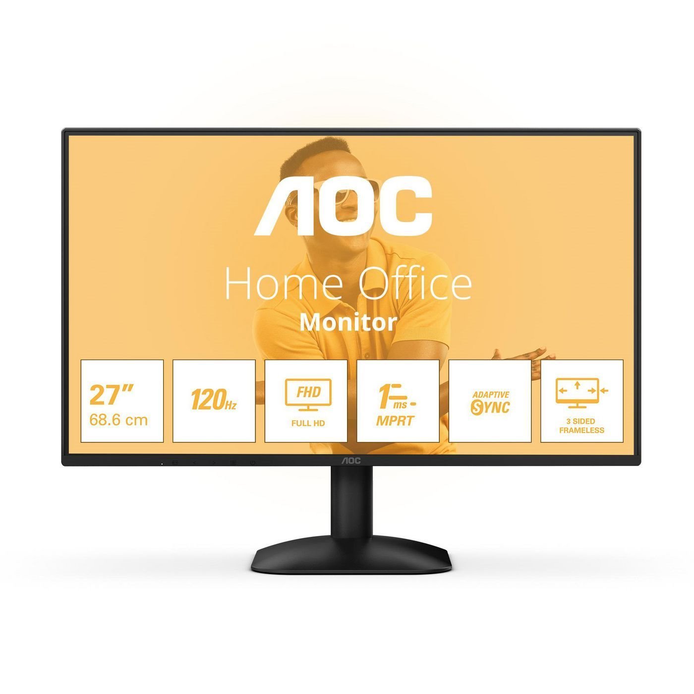 Aoc B3 27B31H Led Display 68,6 CM (27) 1920 X 1080 Pixel Fuld HD Sort
