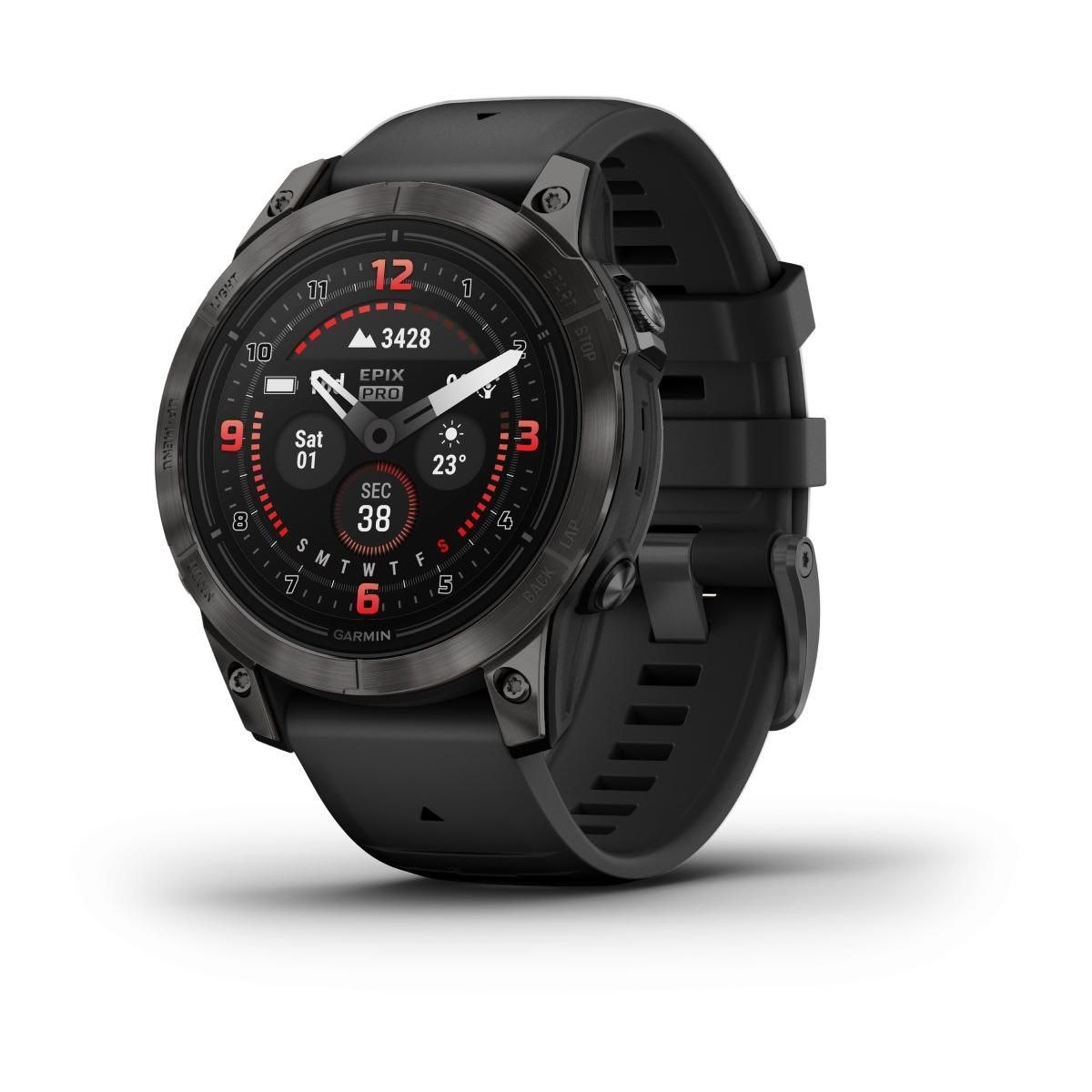 Garmin Epix Pro 47 MM Sort Smart Ur