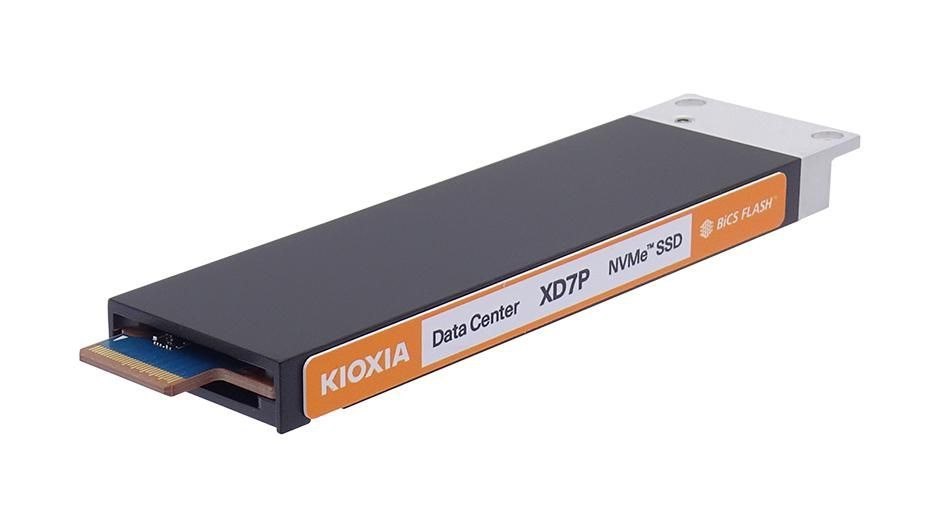 Kioxia X121 XD7P Sed DSDD 7.6TB PCIe Edsff E1.S