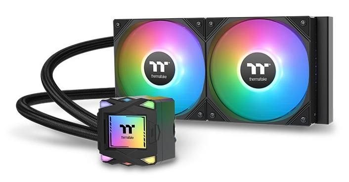 Thermaltake La240 Argb Bundkort Væskekølingssæt 12 CM Sort 1 STK