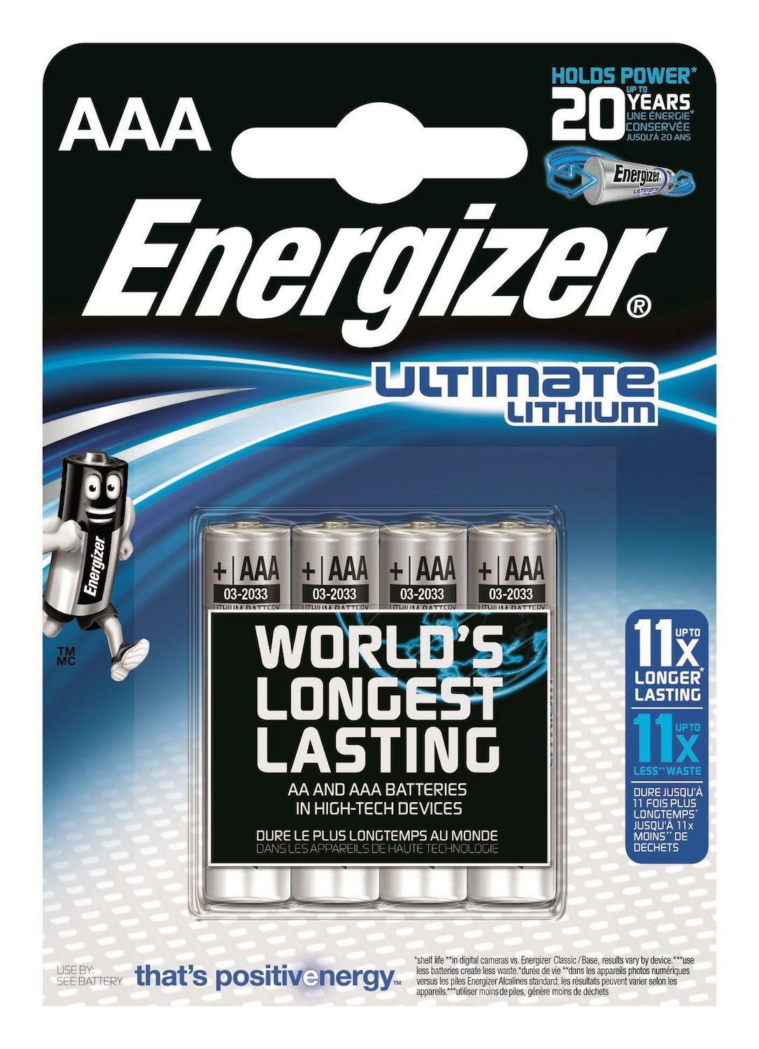 Energizer Begr�Nset Beholdning