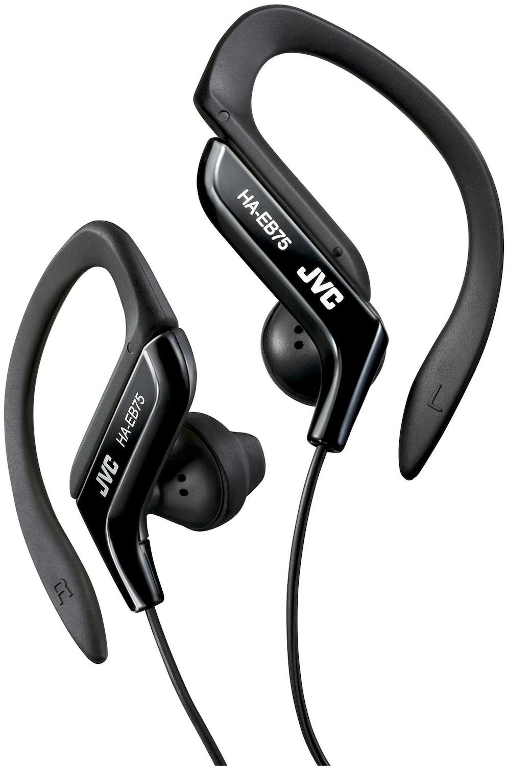 JVC Ha Eb75 Kabling Øreproptelefoner Sort
